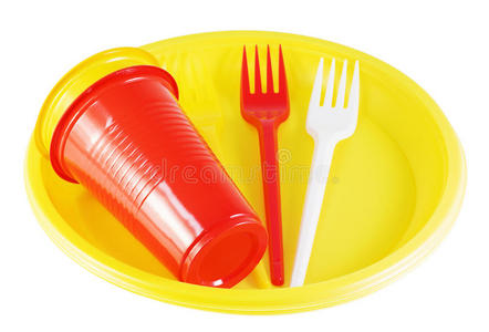 塑料餐具