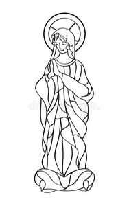 金丝雀的圣母图片-金丝雀的圣母素材-金丝雀的圣母插画-摄图新视界