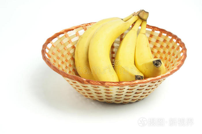 篮子里的一串香蕉