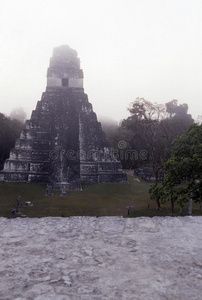 玛雅废墟蒂卡尔，危地马拉