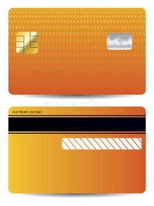 纹理信用卡设计