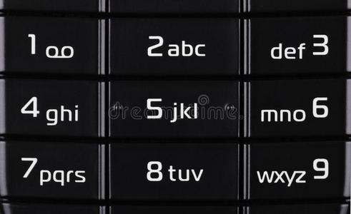 黑白数字键盘图片