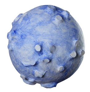 星球陨石白色的奇幻星球照片