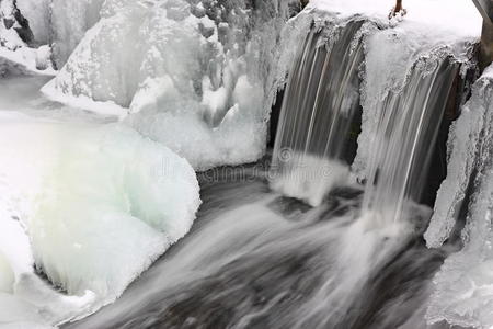 冬季溪流