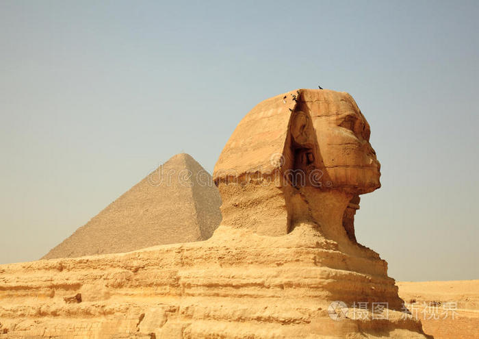 埃及的狮身人面像和吉萨金字塔