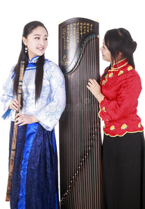中国女音乐家图片