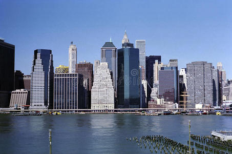 美国纽约曼哈顿金融区