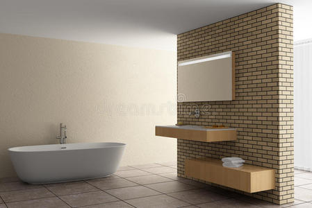 现代浴室