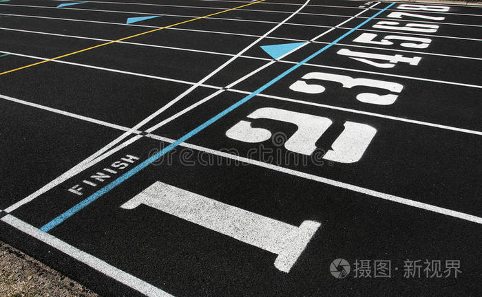 下载小样发票合同问题/举报跑道终点线起始块体育场的一二三四号跑道