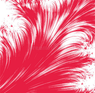 红色的羽毛图片