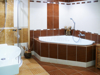 现代设计师浴室图片