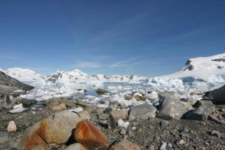 南极洲的景观