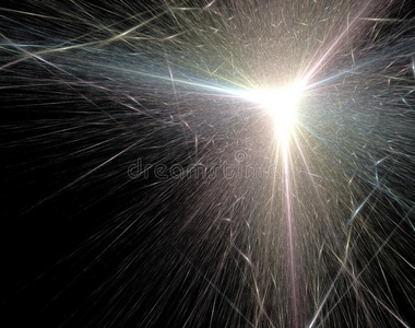 光束爆炸照片