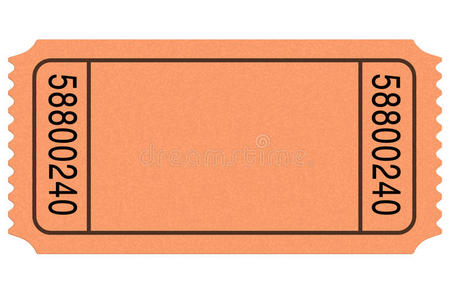 电影票空白照片