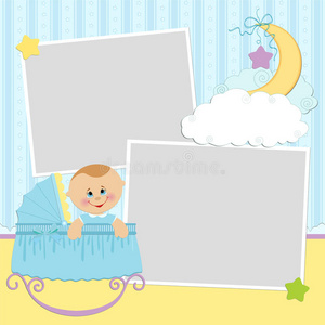 婴儿相册模板图片