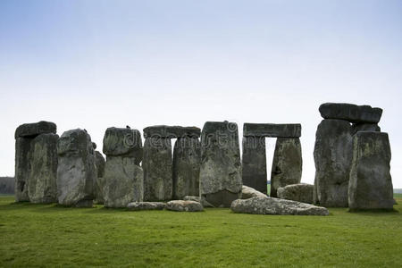 英国威尔特郡巨石阵图片