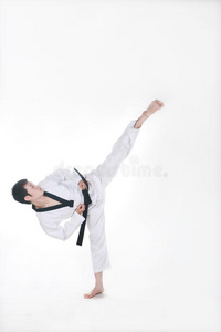 亚洲男子跆拳道图片
