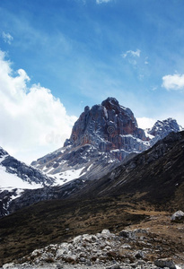 中国四川雪山图片