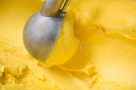芒果冰淇淋勺