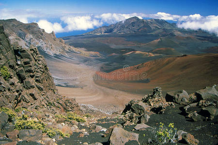 夏威夷毛伊岛黑拉卡拉火山口图片