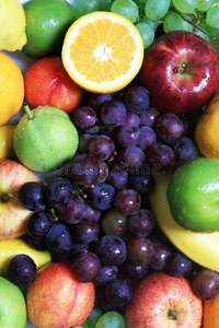 五彩缤纷的水果照片