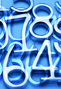 数数学抽象数字背景数学照片