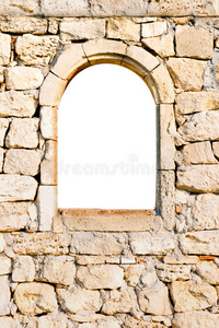 石墙窗