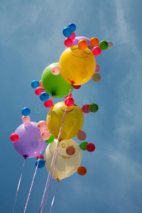 多色气球