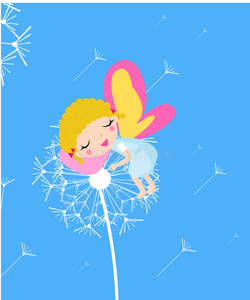 室里摆姿势飞毯牙仙子剪影蘑菇仙女矢量仙女或公主蘑菇仙女轮廓向量