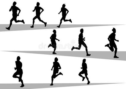 跑步运动员图片