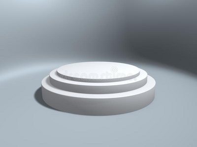 舞台台阶白色舞台照片