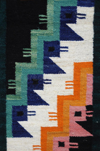 秘鲁纺织品细节