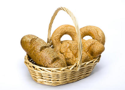 装面包的篮子