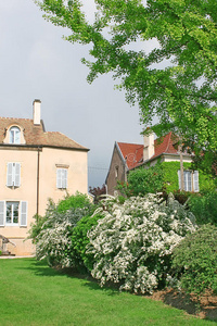 法国勃艮第的一个小村庄