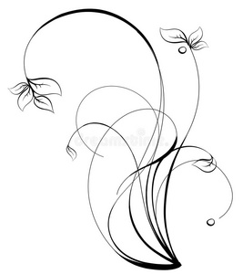 兰花图案图片-兰花图案素材-兰花图案插画-摄图新视界