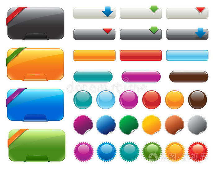 下载小样发票合同问题/举报网页设计按钮web按钮图示现代光泽绿色搜索