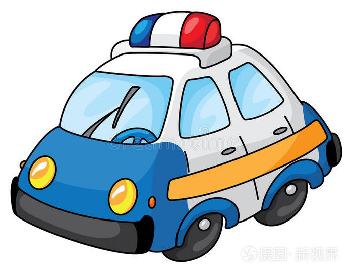 警车