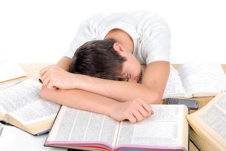 学生打瞌睡图片