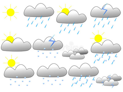 天气预报图标集