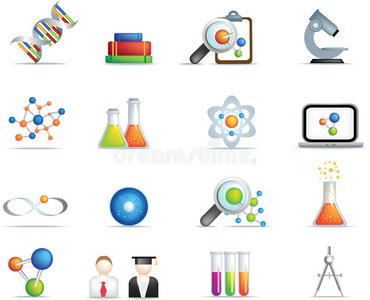 全彩科学细节图标