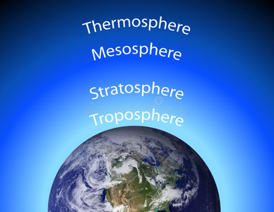 地球大气图图片