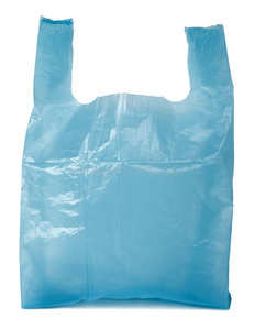 蓝色塑料袋
