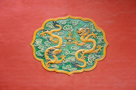 北京紫禁城的帝王龙