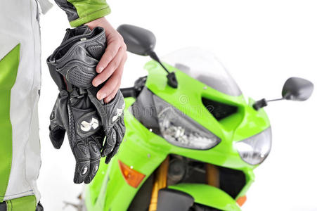 摩托车碳手套和自行车