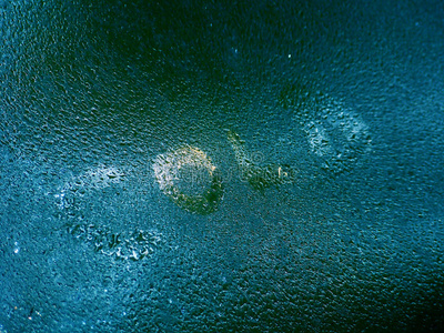 冷字青色背景冷字照片