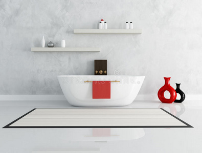 优雅的现代浴室