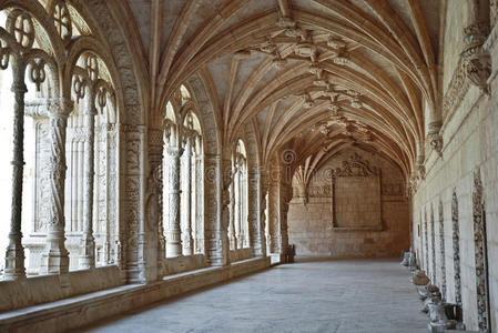 葡萄牙里斯本的希罗尼弥斯修道院。