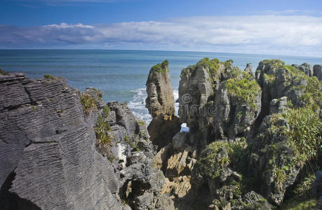 punakaiki煎饼岩