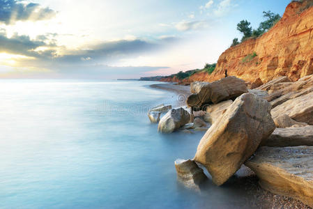 美丽的海景