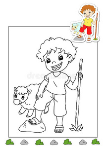 彩色画册37-牧羊人照片